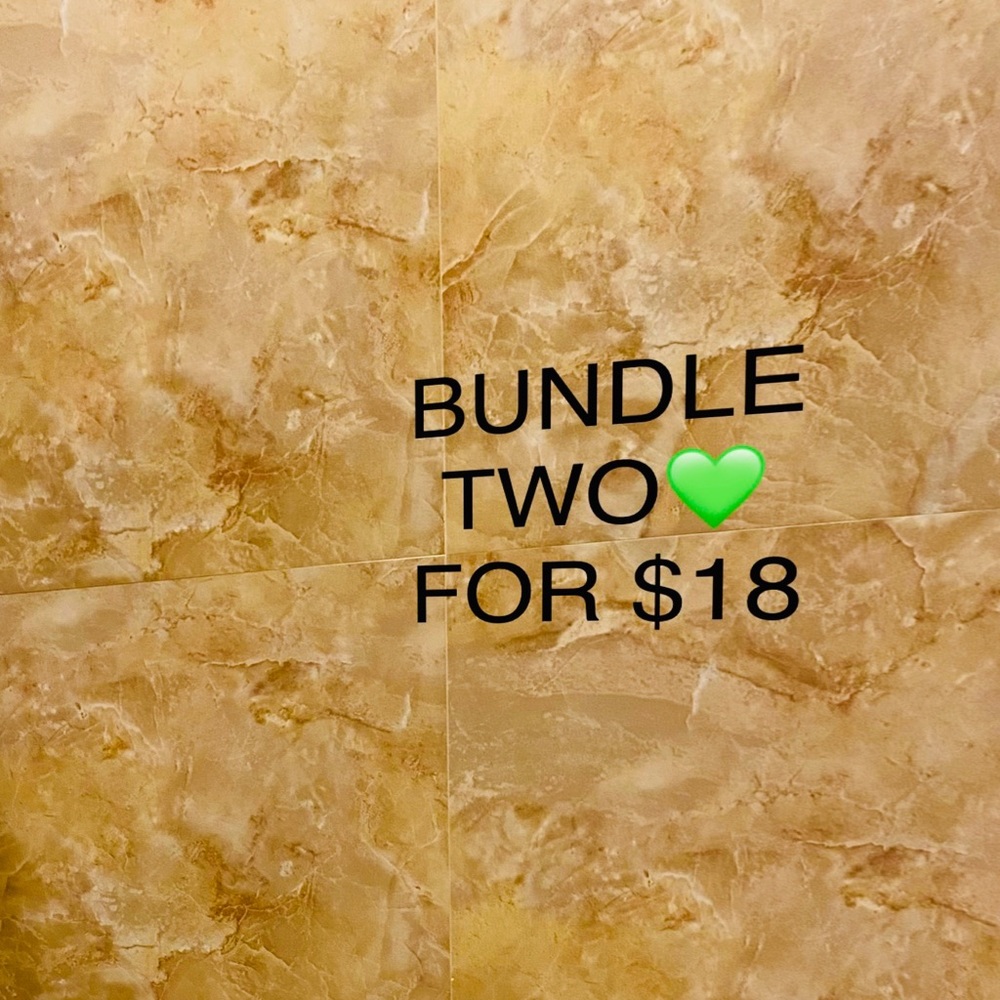 Bundle two 💚for $18